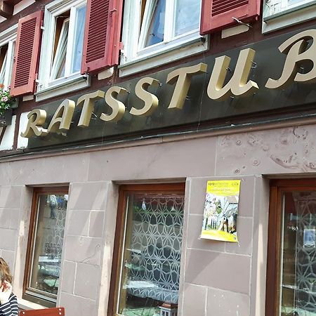 Hotel-Restaurant Ratsstube Calw Exterior foto