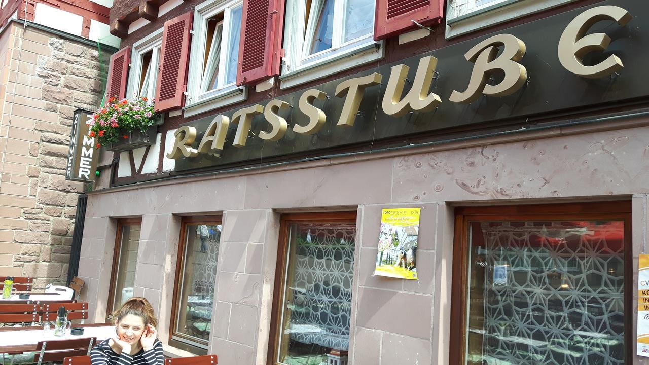 Hotel-Restaurant Ratsstube Calw Exterior foto