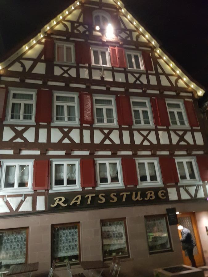 Hotel-Restaurant Ratsstube Calw Exterior foto